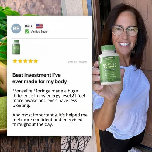 Melalife Moringa - Naturally Lowers Cortisol To Help Restore Balance Inside and Out
