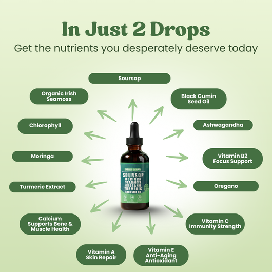 100% Organic 10-in-1 Soursop Extract Drops