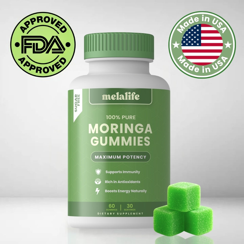Melalife Moringa - Naturally Lowers Cortisol To Help Restore Balance Inside and Out